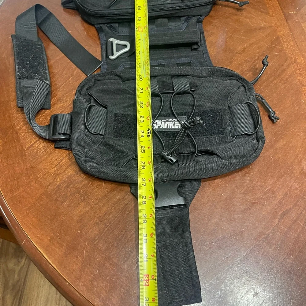Tactical Dog Harness elite spanker saddle bag
